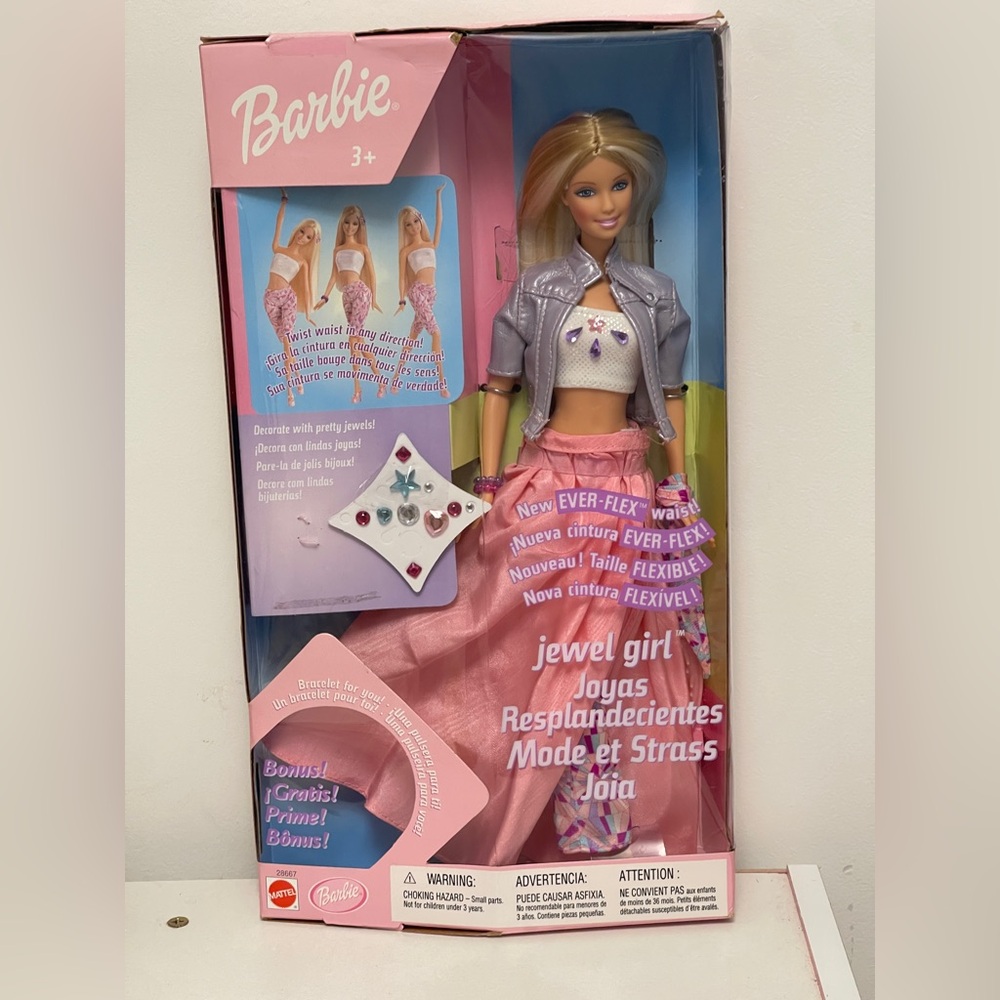 Jewel Girl Barbie Doll 2000 (Read Desc.)